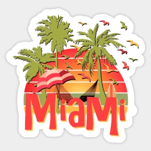 Miami Sticker